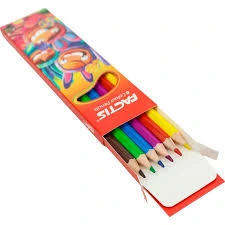مدادرگی فکتیس 6 رنگ مداد رنگی فکتیس 6رنگ جعبه مقوایی - تصویر 1